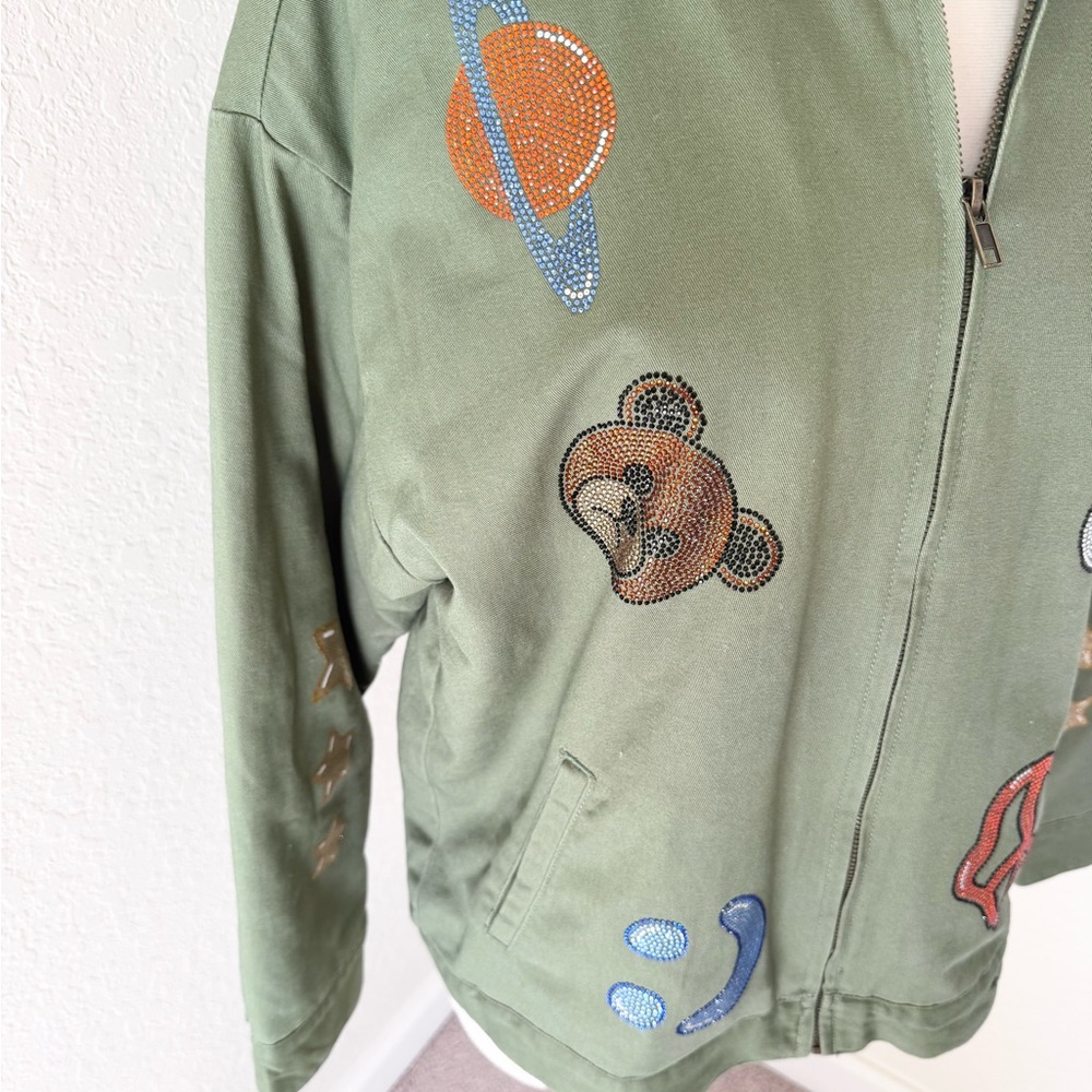 Forever 21 Unisex Rainbow Jacket - Picture 5 of 13